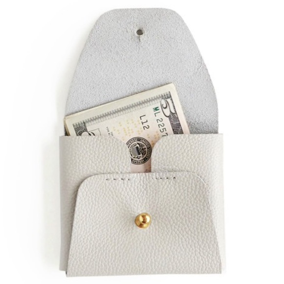 Minted |  100% Pebbled Leather Coin Purse | NEW! - Picture 2 of 5